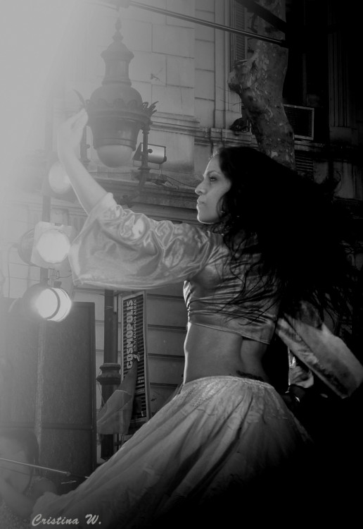 "La danzarina...." de Cristina Wnetrzak