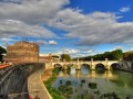 Roma, Tiber y Castllo Sant Angelo