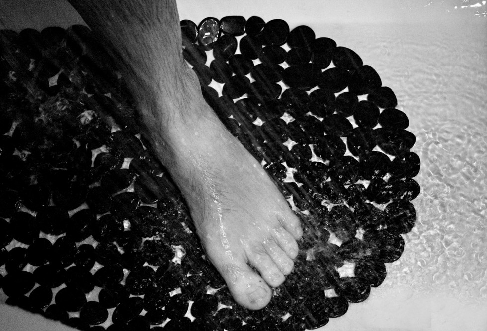 "Lavado de pies" de Elizabeth Gutirrez (eligut)