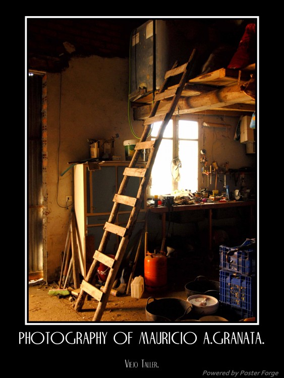 "Escalera al techo." de Mauricio Alejandro Granata.