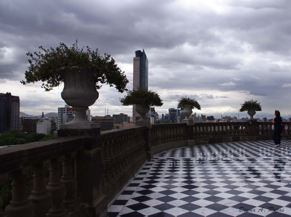 "Castillo de Chapultepec II" de Diana Rojas