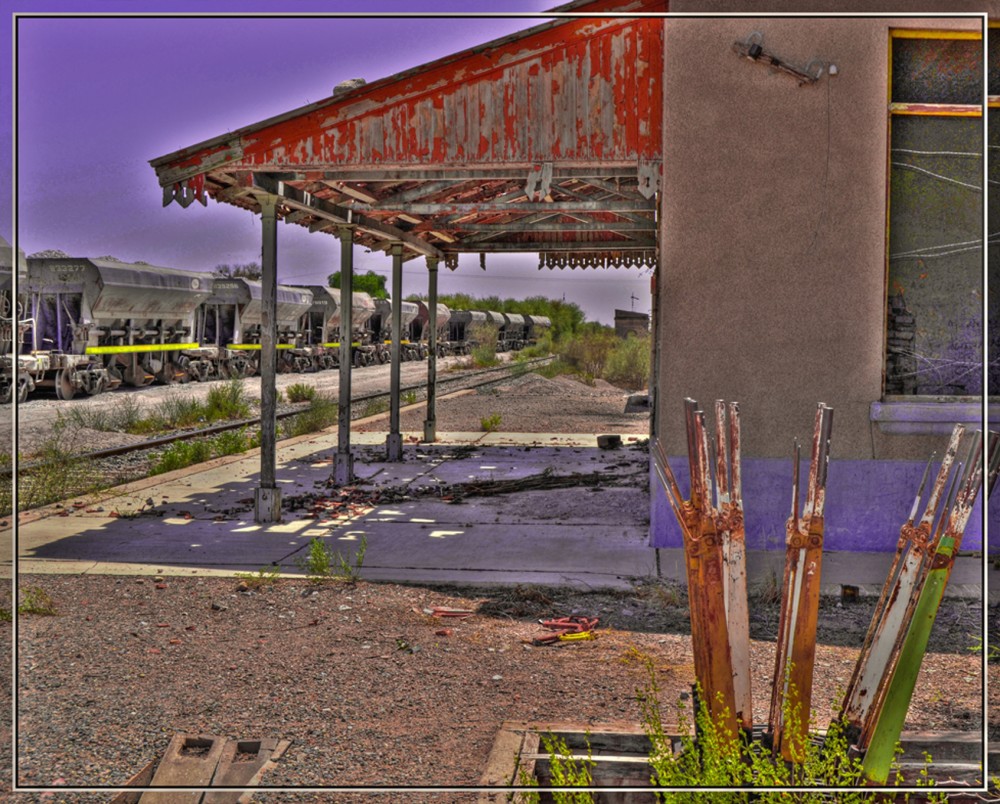 "Estacion abandonada" de Ramiro Antonio Rodriguez Sigliano