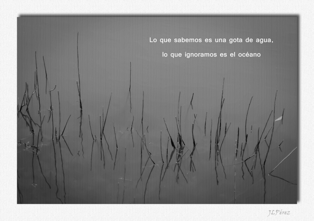 "por el agua" de Juan Luis Prez Garca