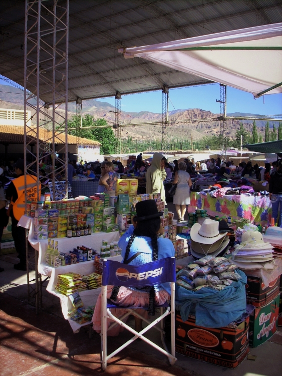 "Mercado de Tilcara" de Viviana García