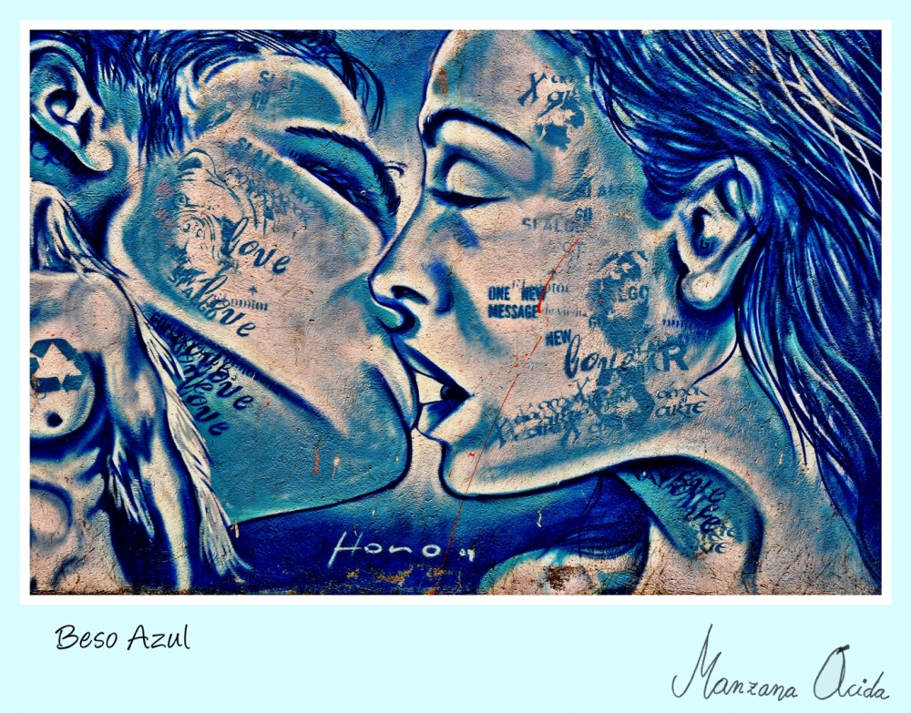"Beso Azul" de Carmen Esteban