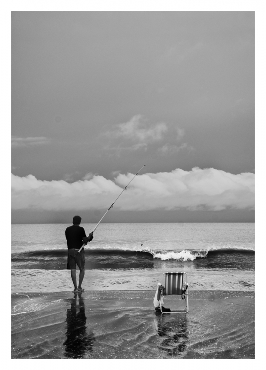 "Pescando en soledad" de Analia Coccolo
