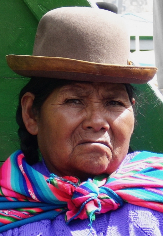 "Retrato en el Titicaca" de Viviana Garca