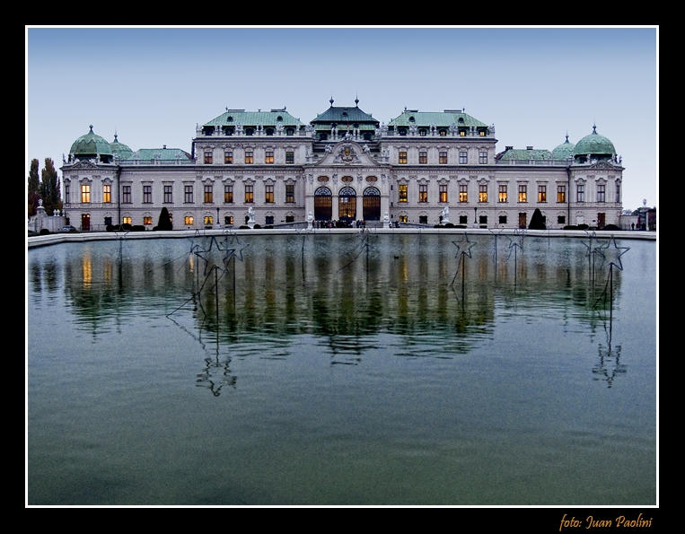 "Palacio del Imperio - Belvedere - Viena- II" de Juan Antonio Paolini