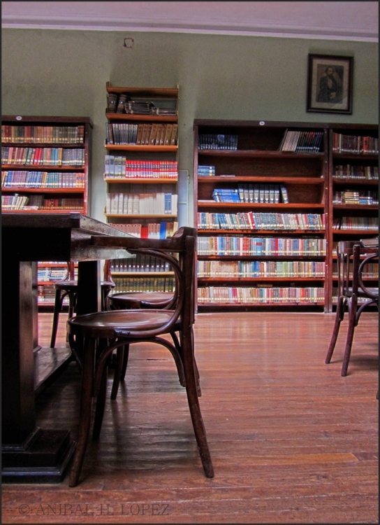 "La biblioteca" de Anbal H. Lpez