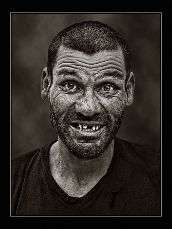 "Retrato de un Ciruja 4" de Jose Carlos Kalinski
