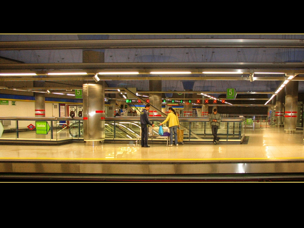 "metro Madrid" de Liliana Lichtin