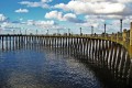 Muelle en la Costanera del Rio de la Plata