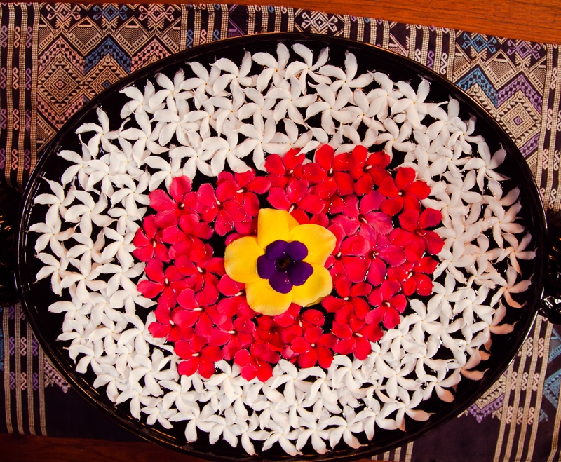 "arreglo floral" de Rafael Buteler