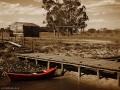 La canoa roja