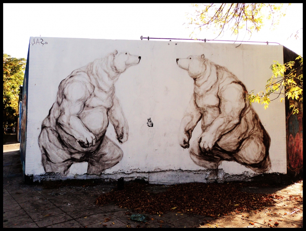 "Arte Urbano (osos)" de Roberto Solimano