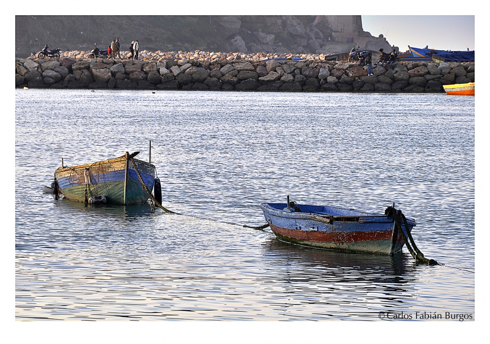 "Botes en Rabat" de Carlos Burgos