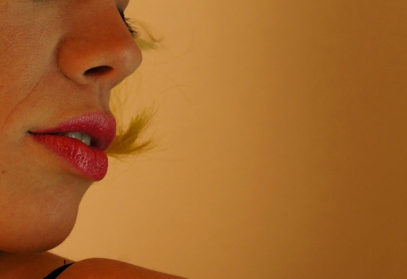 "labios rojos (para Gerardo)" de Andrea Cormick