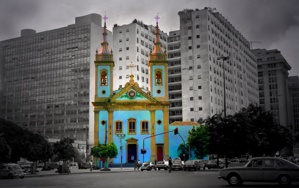 "Antigua Catedral de Rio de Janeiro" de Alberto Jara