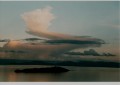 Nubes argentas en Bolivia
