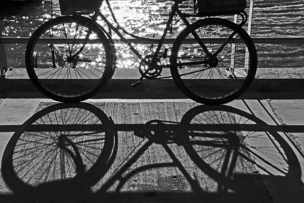 "la bicicleta del pescador" de Gustavo Targa