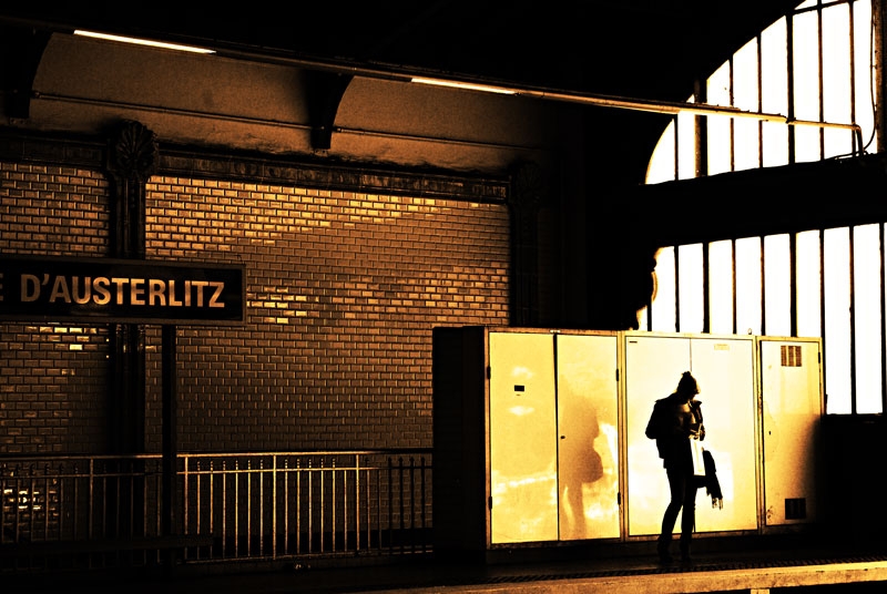"Espera el Metro." de Felipe Martnez Prez