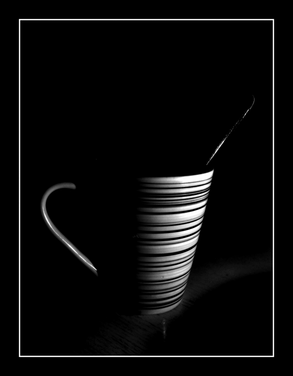 "Blanco & negro con rayas." de Dante Murri