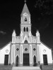 Iglesia en blanco y negro