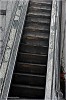 Una escalera mecanica