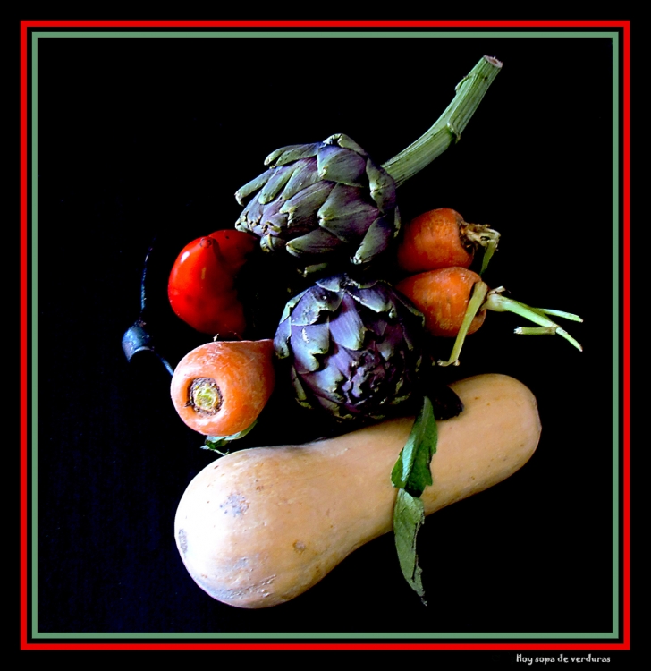 "Hoy dieta de verduras !!" de Alberto Matteo