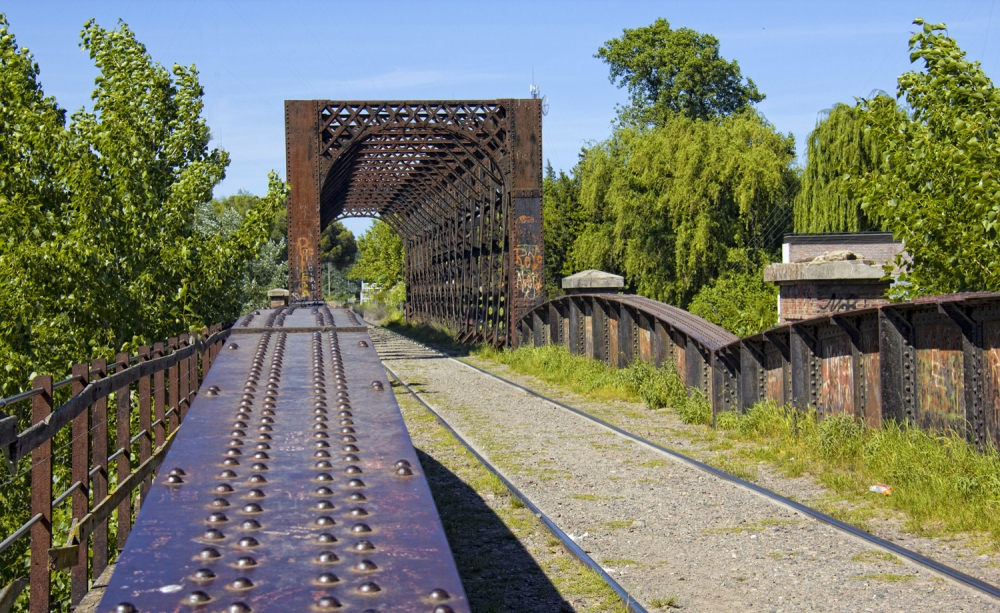 "Viejo puente ferroviario" de Manuel Raul Pantin Rivero