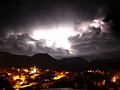 noche de gran tormenta en serra(valencia) Espaa