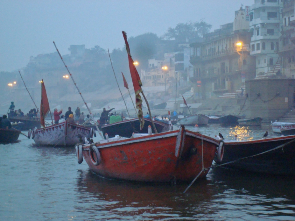 "amanece en el Ganges" de Liliana Guerrero