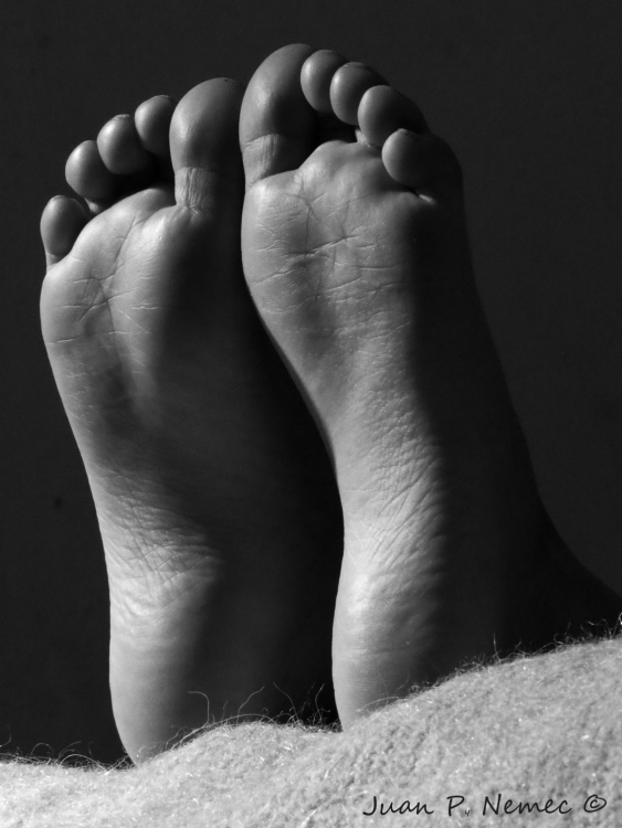 "Retrato de pies" de Juan P. Nemec
