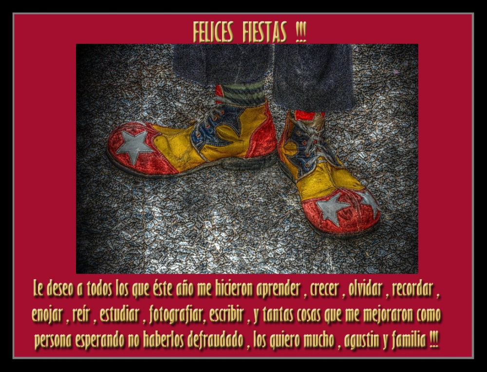 "FELICES FIESTAS !!!" de Agustin Olmedo