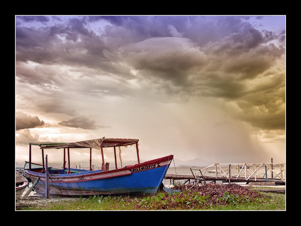 "tormenta en la costa" de Jose Luis Anania