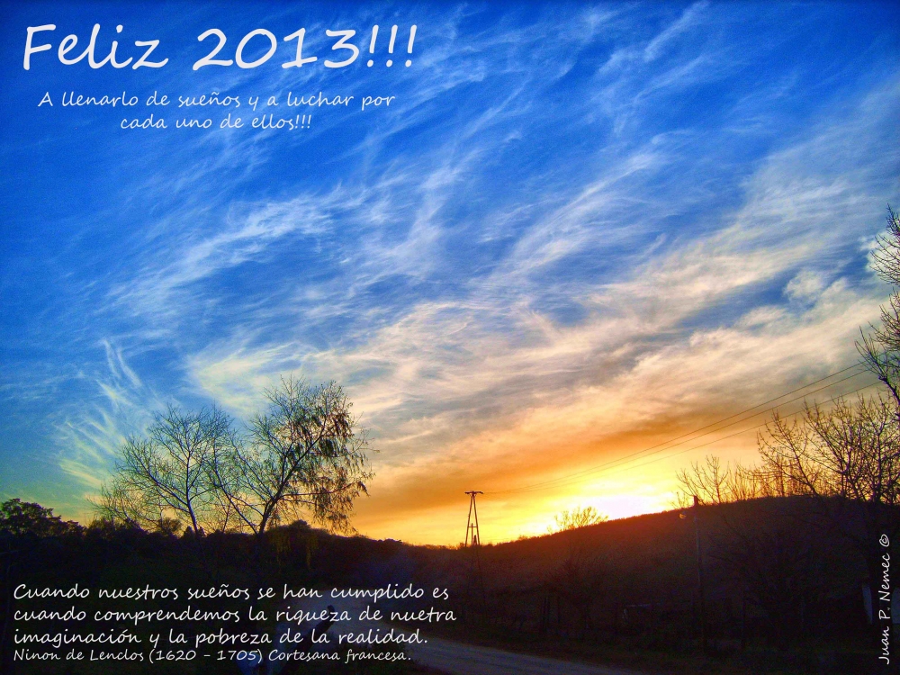 "Feliz 2013" de Juan P. Nemec