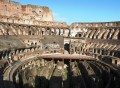 Coliseo romano por dentro