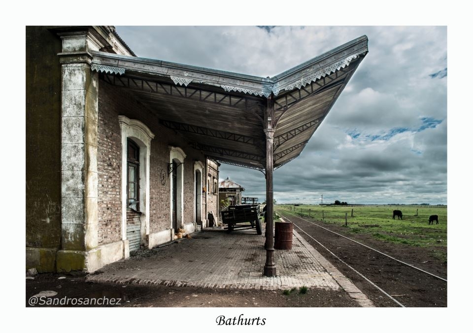 "estacin de trenes Bathurst -Coronel Suarez- Bs Ar" de Sandro Sanchez