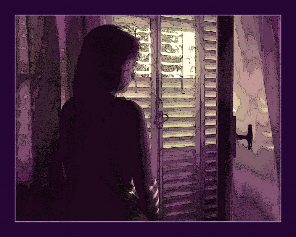 "Mi ventana II" de Victoria Elisa Rodriguez
