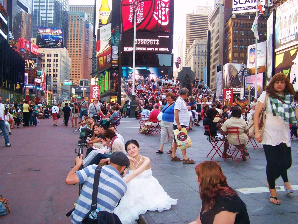 "New York II... As es `Times Square`" de Jos Luis Mansur