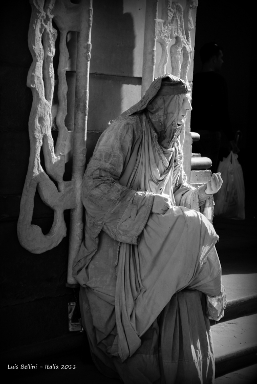 "Estatua Viviente Fiorentina" de Luis Alberto Bellini