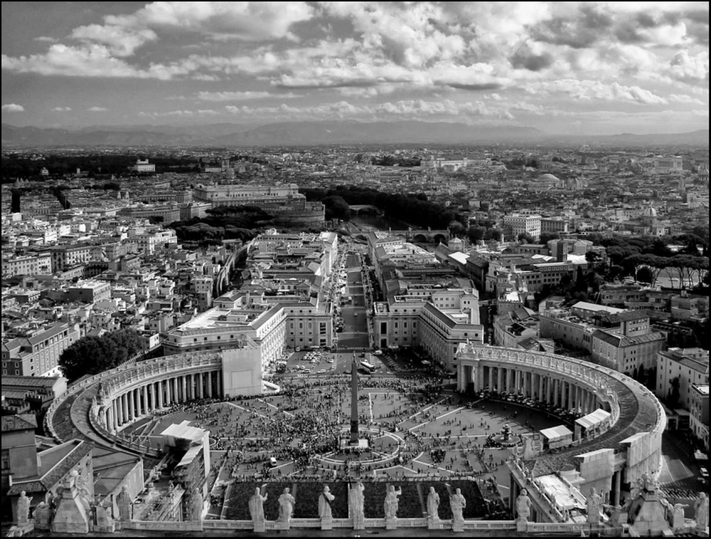 "Roma....desde el Vaticano." de Mario Abad
