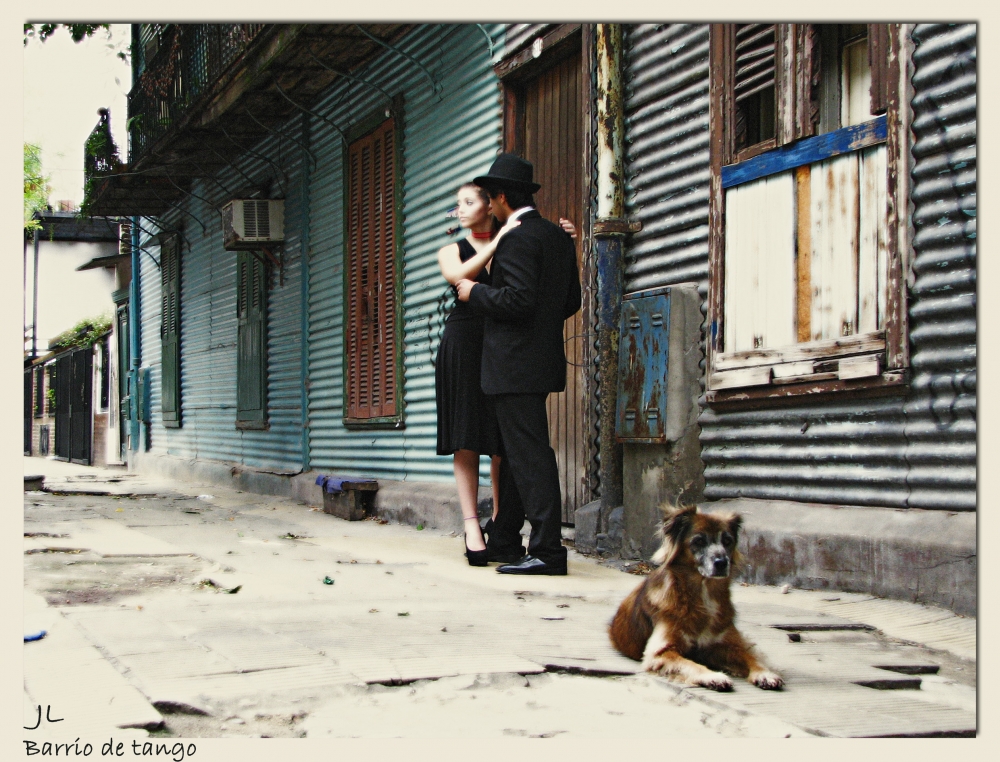"Barrio de tango" de Laura Jakulis