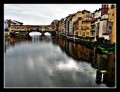 Puente viejo sobre el Ro Arno. En Florencia