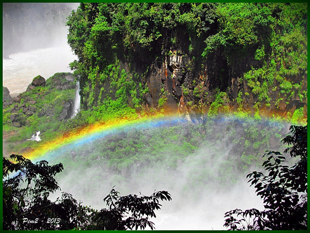 "Cataratas de Iguaz." de Enrique M. Picchio ( Pem )