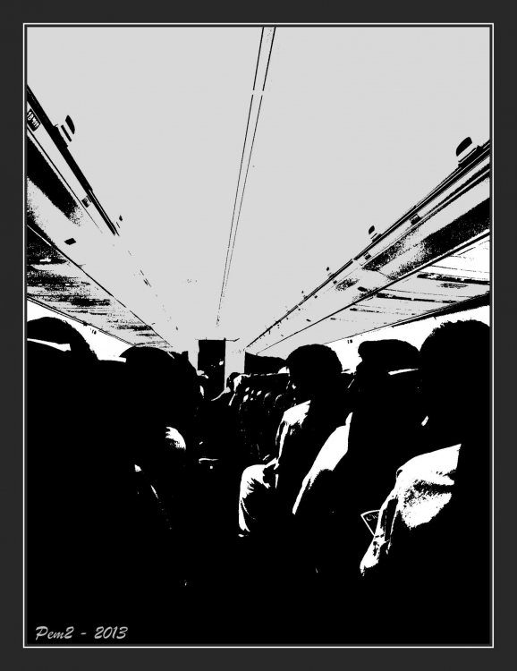 "Seores pasajeros ajustarse los cinturones..." de Enrique M. Picchio ( Pem )