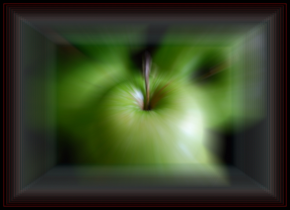 "Descomponiendo el color de una manzana" de Daniel Alberto Sapag