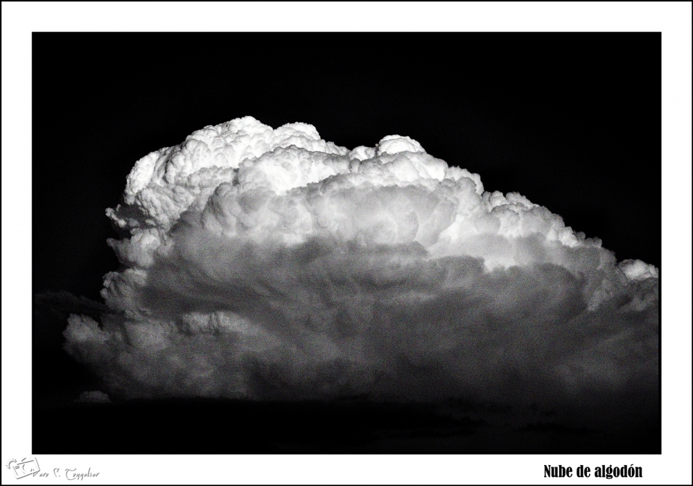 "Nube de algodon!" de Vero C. Tonnelier