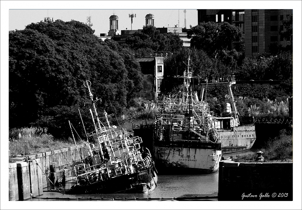 "Cementerio de barcos" de Gustavo Gallo