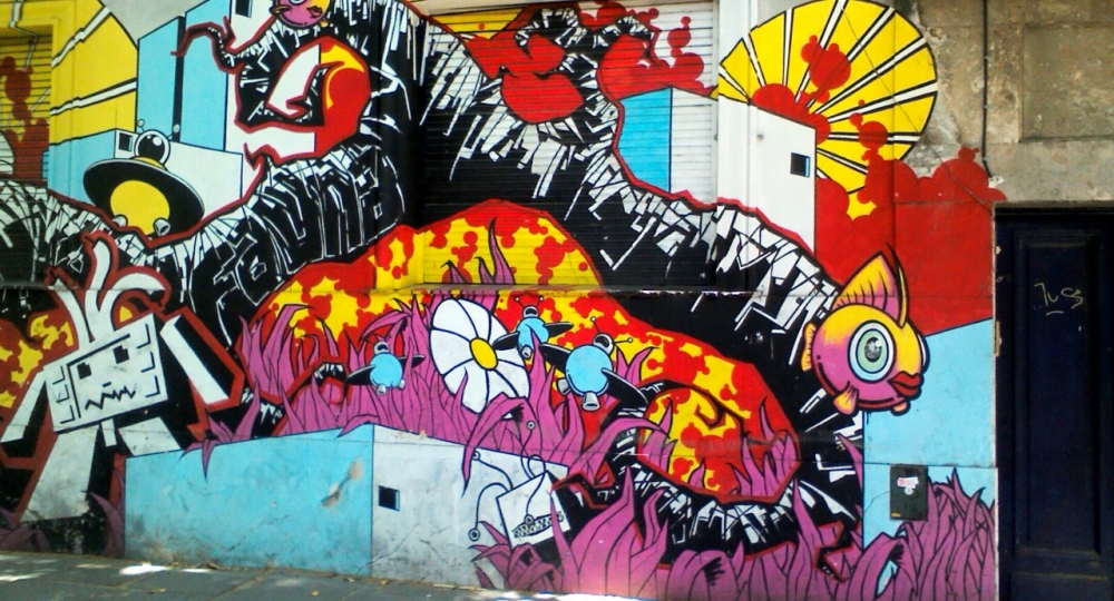 "excelente grafitti" de Roberto Rafael Levy